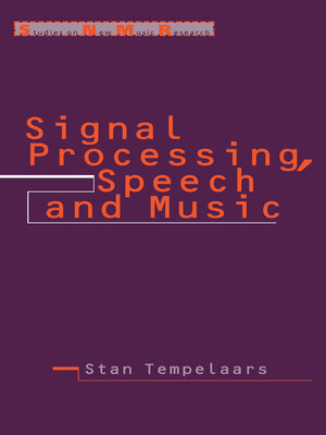 cover image of Signal Processing, Speech and Music